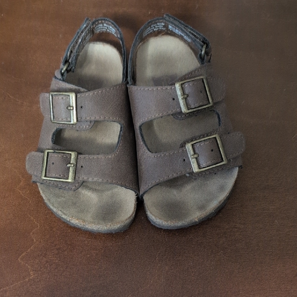 London Underground Toddler Cork Sandals